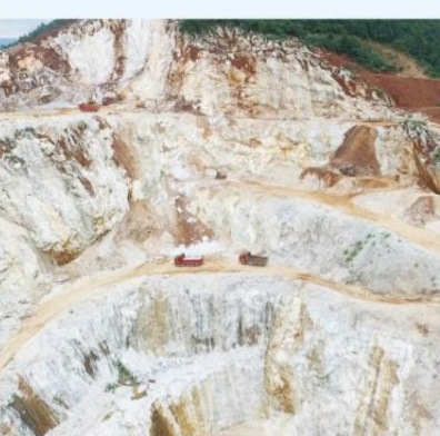Changsheng calcium carbonate quarry